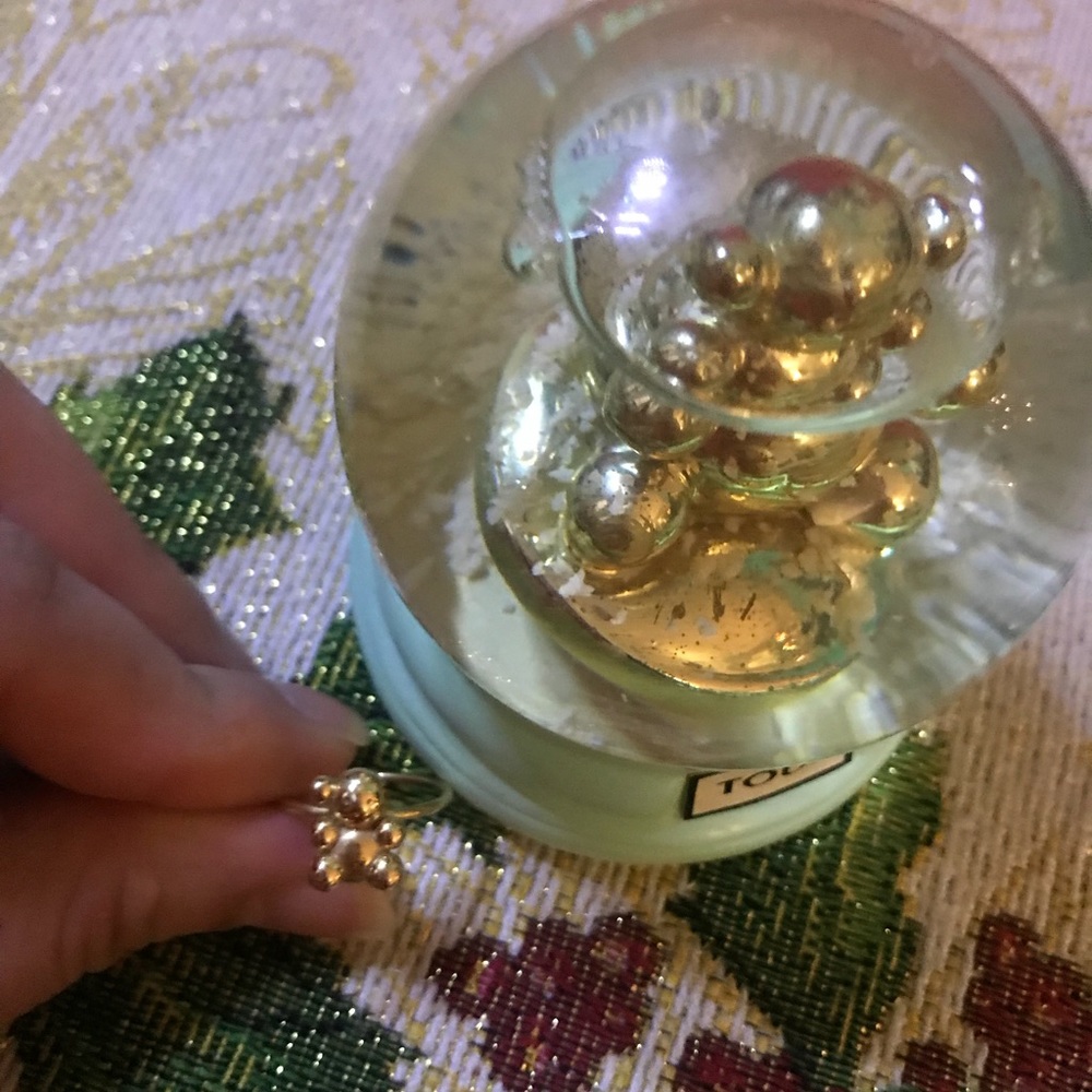 Authentic tous bubble bear ring 18k